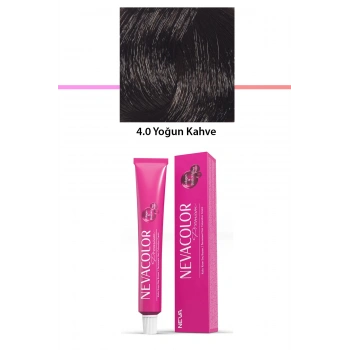 Premium 4.0 Yoğun Kahve - Kalıcı Krem Saç Boyası 50 g Tüp