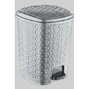 Rattan Star Pedallı Çöp Kovası 12 Lt. Royaleks-E248