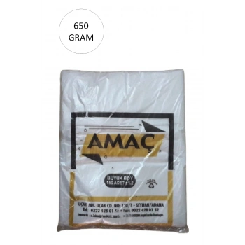 Şeffaf Hışır Atlet Poşet Büyük Boy 29x52 Cm 650 Gr (1 Paket-Takriben 150 Adet)