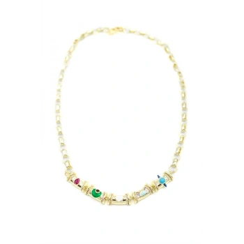 Simge Zincir Kolye - Altın