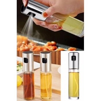Sprey Cam Şişe Zeytinyağı Sirke Yağ Püskürtücü Yağdanlık 100 ml