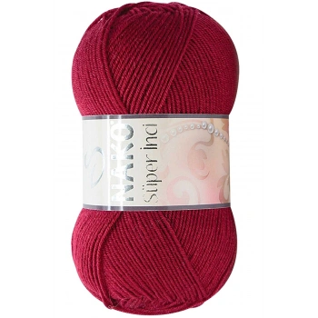 Süper İnci El Örgü İpi 100 gr Vişne Çürüğü 3630