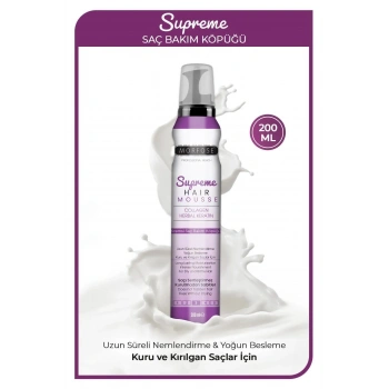 Supreme Saç Köpük 200 ML - Nemlendirme - mrfs