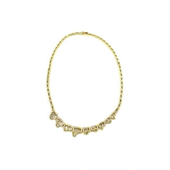 Tasarım Vip Kolye - Altın