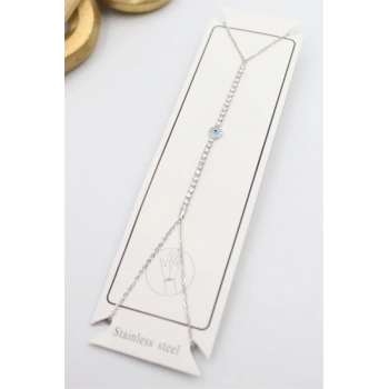 Taşlı Nazar Şahmeran - Gümüş