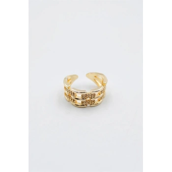 Taşlı Yüzük - Altın