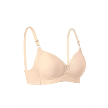 Telsiz Silikonlu Toparlayıcı Sütyen Ten