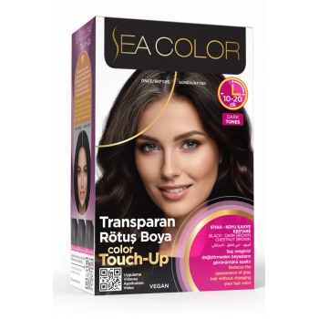 Transparan Rötüş Boyası Siyah Koyu Kahve Kestane