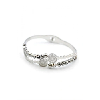 Tuğra Dorika Bilezik - Gümüş