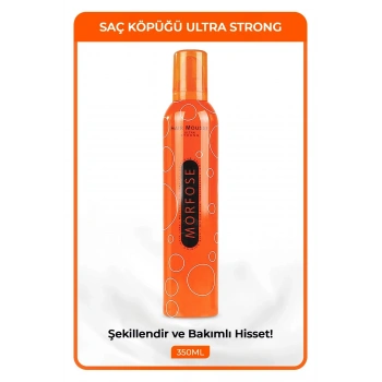Ultra Strong Saç Köpük 350 ML - Ultra Güçlü Tutuş - mrfs