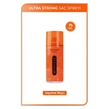 Ultra Strong Saç Spreyi 75 ML - Güçlü Tutuş - mrfs