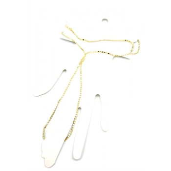 Uzun Ezme Zincir Şahmeran - Altın