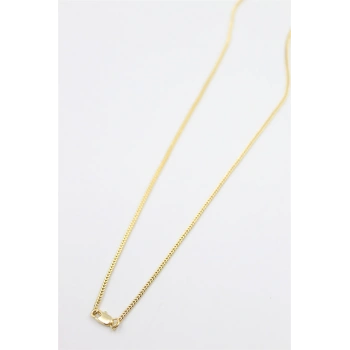 Vip Zincir Kolye - 60 cm - Altın