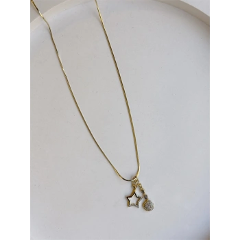 Xuping Yıldız Charm Kolye - Altın