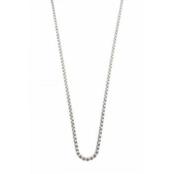 Yılan Zincir Kolye - 45 cm - Gümüş