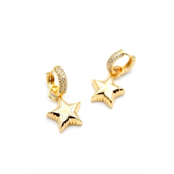 Yıldız Küpe - Altın