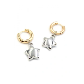 Yıldız Küpe - Gümüş