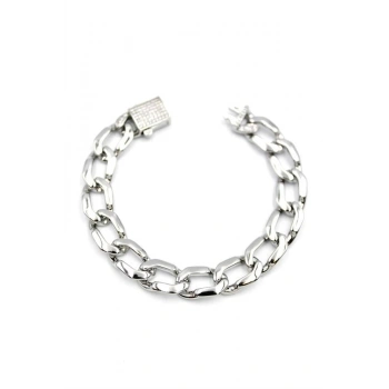 Zincir Gurmet Bileklik - Gümüş