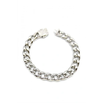 Zincir Gurmet Bileklik - Gümüş