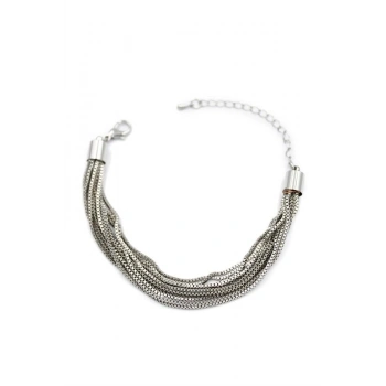 Zincirli Bileklik - Gümüş