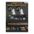 2 Kameralı Set 500 Gb Hdd Full Hd Gece Görüşlü Güvenlik Kamerası Sistemi-Sabit İp Gerektirmez-