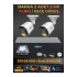 2 Kameralı 2MP Gece Renkli Güvenlik Kamerası Seti, 250 GB HDD, FullHD İç Dış Mekan Uyumlu