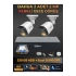 2 Kameralı 2MP Gece Renkli Güvenlik Kamerası Seti, 320 GB HDD, FullHD İç Dış Mekan Uyumlu