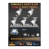 5 Kameralı 2MP Gece Renkli Güvenlik Kamerası Seti, 500 GB HDD, FullHD İç Dış Mekan Uyumlu