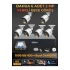6 Kameralı 2MP Gece Renkli Güvenlik Kamerası Seti, 1000 GB HDD, FullHD İç Dış Mekan Uyumlu