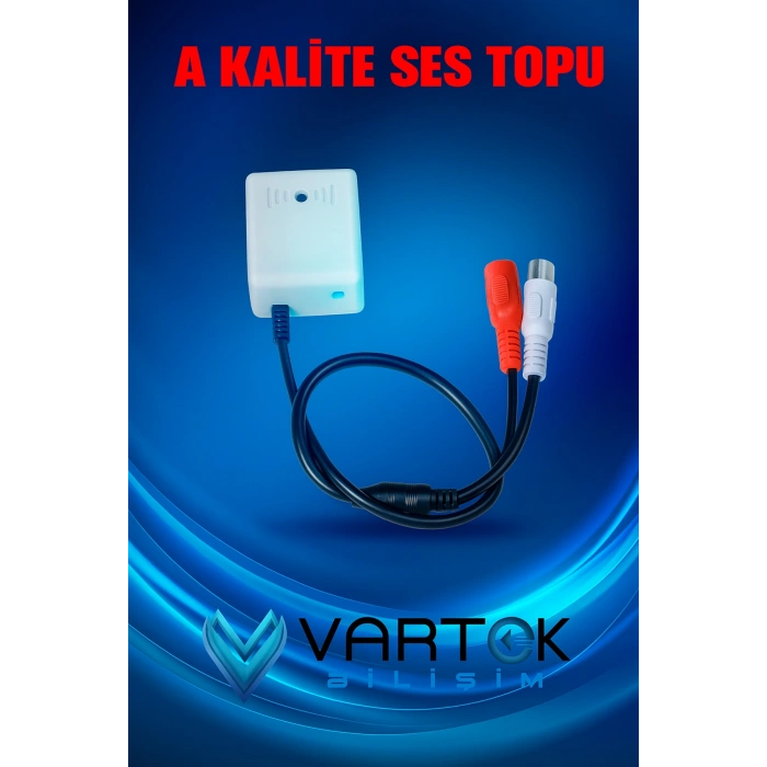 Kare Ses CCTV Kartı – Güvenlik Kamerası Ses Aktarım Kartı (Mikrofon Bağlantı Modülü)
