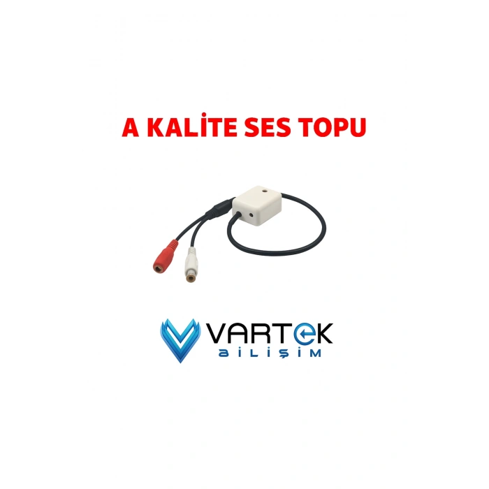 Kare Ses CCTV Kartı – Güvenlik Kamerası Ses Aktarım Kartı (Mikrofon Bağlantı Modülü)