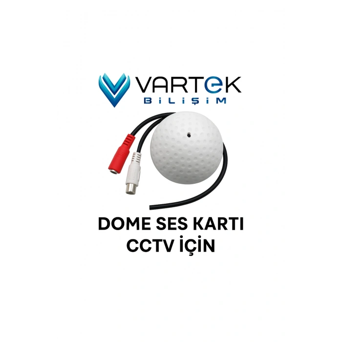 Dome Ses CCTV Kartı – Güvenlik Kamerası Ses Aktarım Kartı (Mikrofon Bağlantı Modülü)