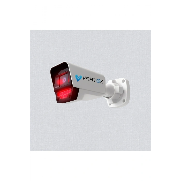 6 Kameralı AHD Full HD 9 LED 5MP Kamera Seti - 320GB HDD Dahil Gece (Siyah-Beyaz) Görüş