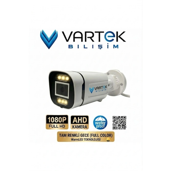 3 Kameralı 6 Atom Led Gece Renkli Görüşlü Güvenlik Kamerası Seti + 320 GB HDD
