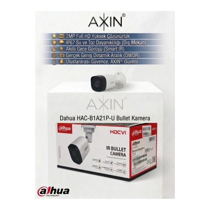 4lü Güvenlik Kamerası Seti - Full Paket - 500GB HDD