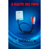 Kare Ses CCTV Kartı – Güvenlik Kamerası Ses Aktarım Kartı (Mikrofon Bağlantı Modülü)
