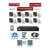 8 Kameralı Güvenlik Kamera Seti 2MP 1080P Gece Renkli Tak Çalıştır Hazır Sistem + 320 GB HDD