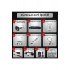 4 Kameralı Güvenlik Kamerası Seti, 250GB HDD Gece Renkli Full HD -Uzaktan İzleme Tak Çalıştır Sistem