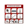 4 Kameralı Set 1000 Gb Hdd Full Hd Gece Görüşlü Güvenlik Kamerası Sistemi-Sabit İp Gerektirmez-
