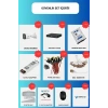 3 Kameralı 2MP Gece Renkli Güvenlik Kamerası Seti, 250 GB HDD, FullHD İç Dış Mekan Uyumlu