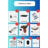 8 Kameralı 2MP Gece Renkli Güvenlik Kamerası Seti, 1000 GB HDD, FullHD İç Dış Mekan Uyumlu