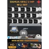 Dahua 16 Kameralı Sesli AHD Güvenlik Kamera Seti - 1080P Full HD DVR Kayıt Cihazı - 4000 GB HDD Dahil