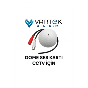 Dome Ses CCTV Kartı – Güvenlik Kamerası Ses Aktarım Kartı (Mikrofon Bağlantı Modülü)