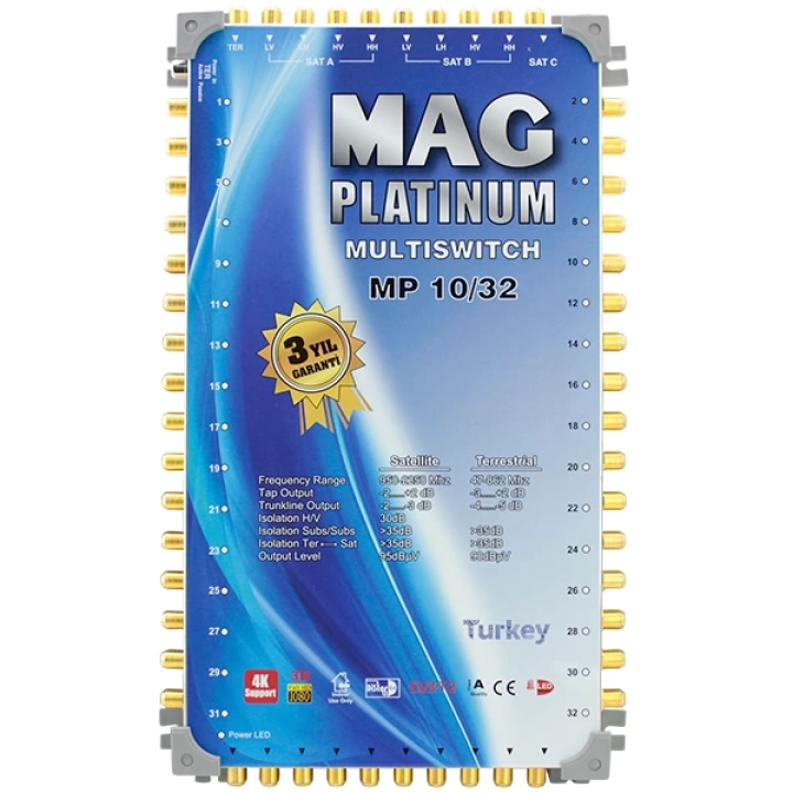 10*32 SONLU UYDU SANTRALİ  ShopZum  PLATINUM