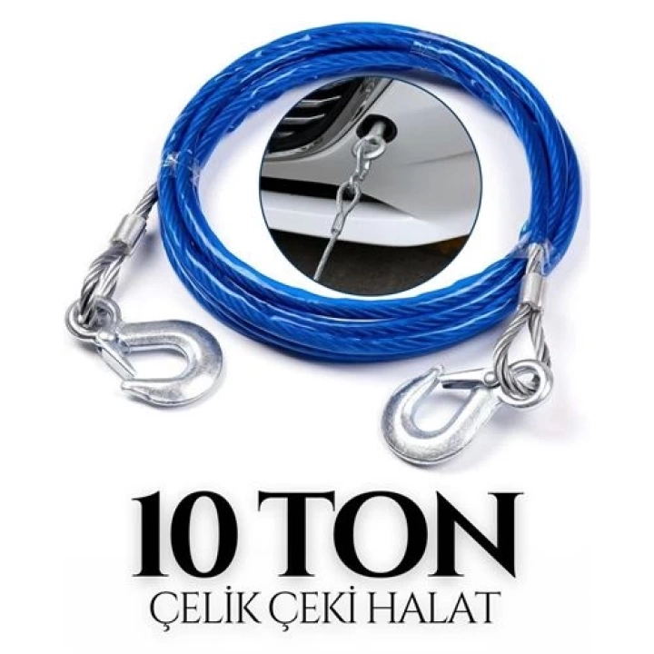 10 TON Kapasite Çelik Çeki Halatı 429063