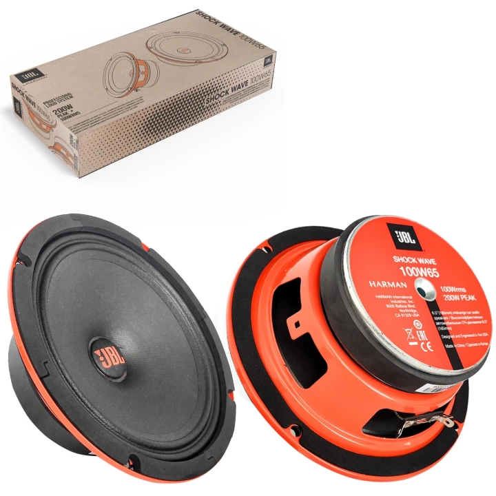 100W65 Oto Midrange Robotrend 16cm 200 Watt 2 Adet