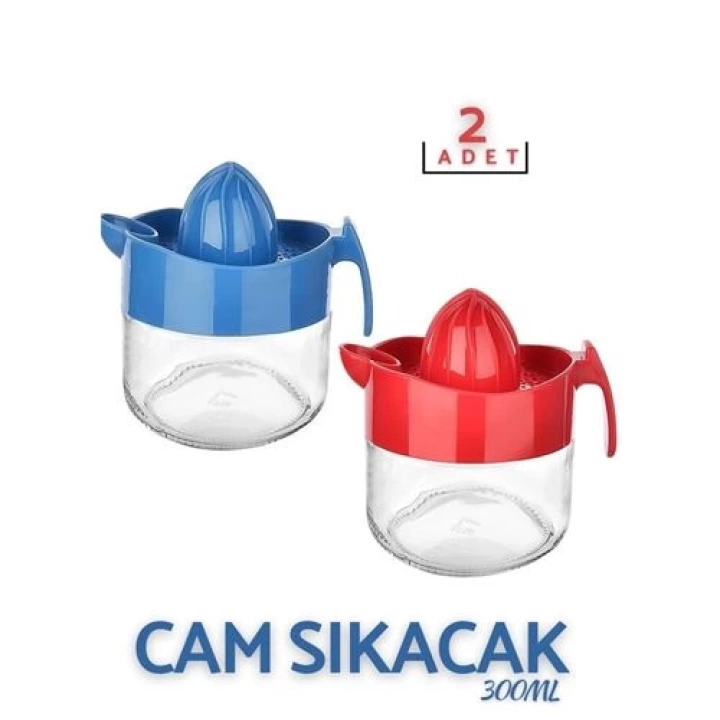 2 Lİ Cam Limon Sıkacağı Sicilia Design 718840