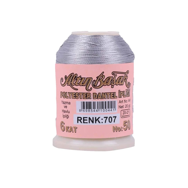 3 Adet Altınbaşak Oya ve Dantel İpi 20 gr - Royaleks - No: 410 - 112 - 707