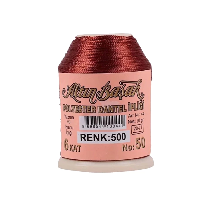 3 Adet Altınbaşak Oya ve Dantel İpi 20 gr - Royaleks - No: 500 - 186 - 028