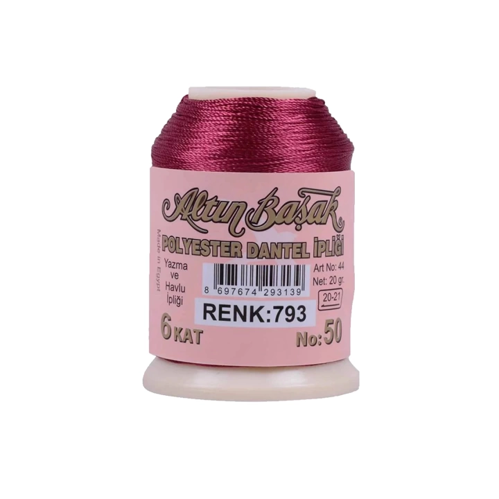 3 Adet Altınbaşak Oya ve Dantel İpi 20 gr - Royaleks - No: 793